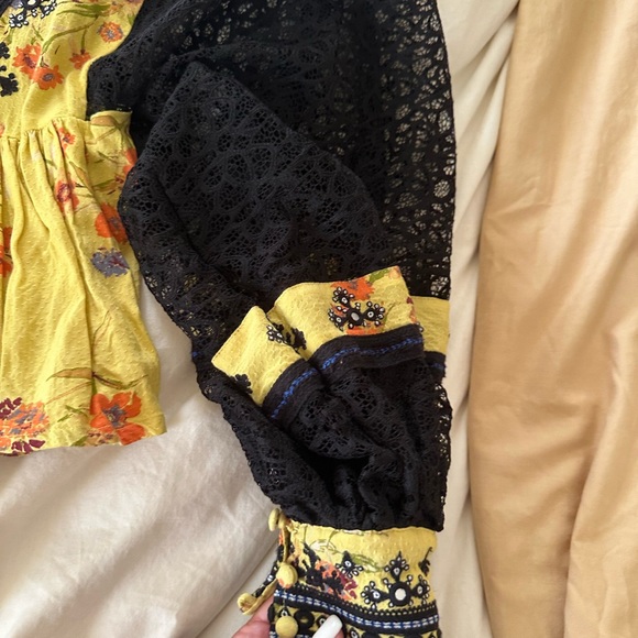🖤💛Free people blouse🖤💛 - Picture 12 of 14
